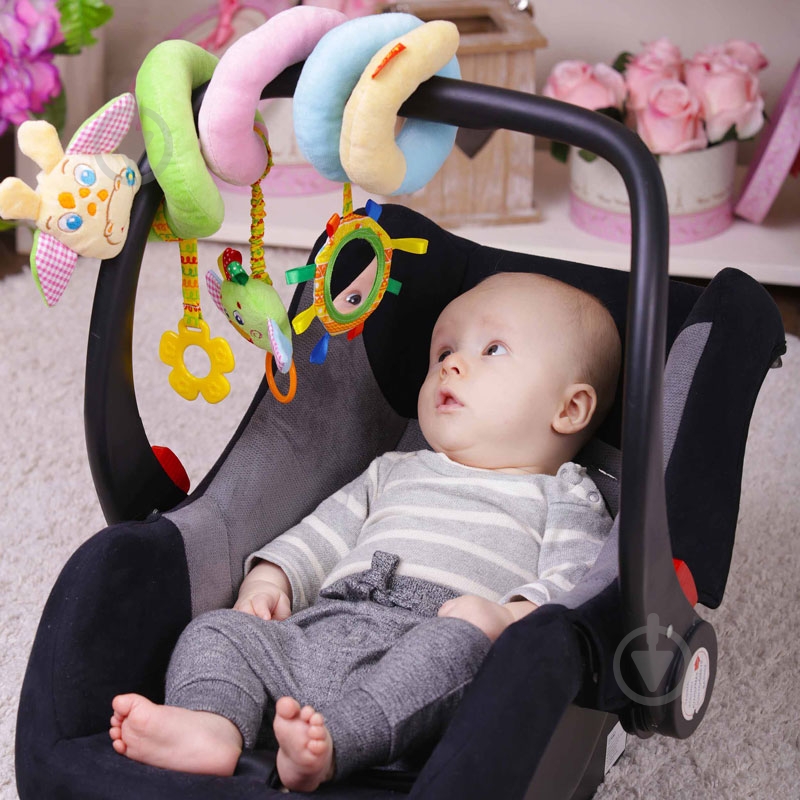 Игрушка-подвеска Macик Жираф Озорник МС 110208-01 - фото 4 Игрушка-подвеска Macик Жираф Озорник МС 110208-01 - фото 4