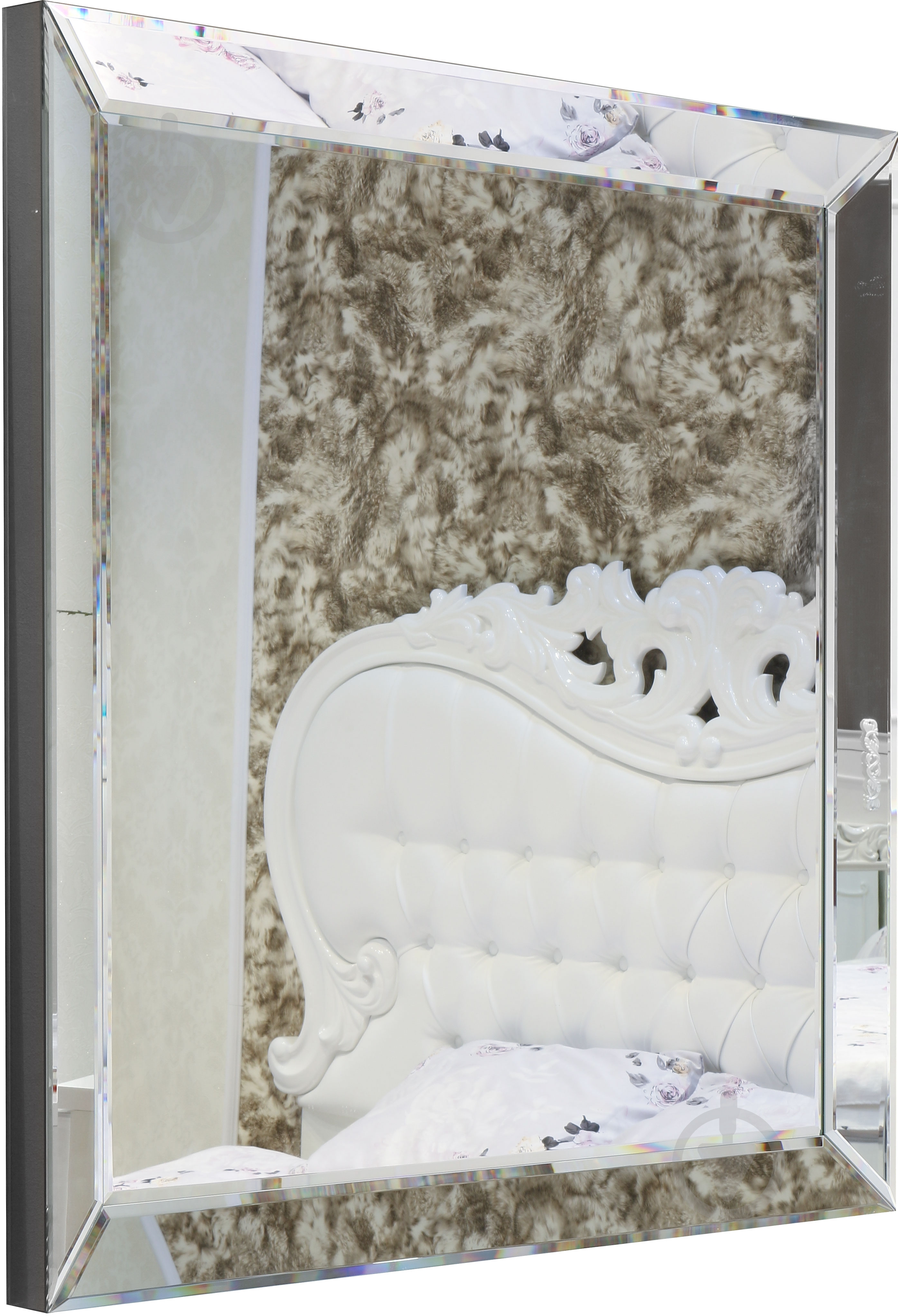 Зеркало Бусел 3D 938x938 мм - фото 1 Зеркало Бусел 3D 938x938 мм - фото 1