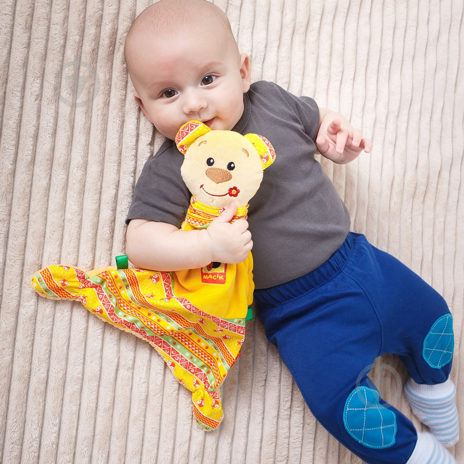 Игрушка-обнимашка Macик Мишка Тихоня МС 150401-01 - фото 3