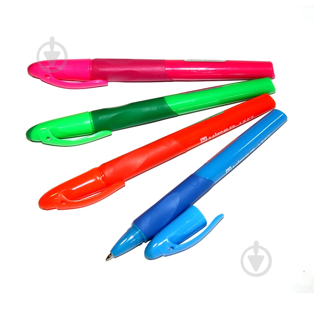 Ручка масляная Hiper тренажер для левши НО-251 L цвет синий - фото 1