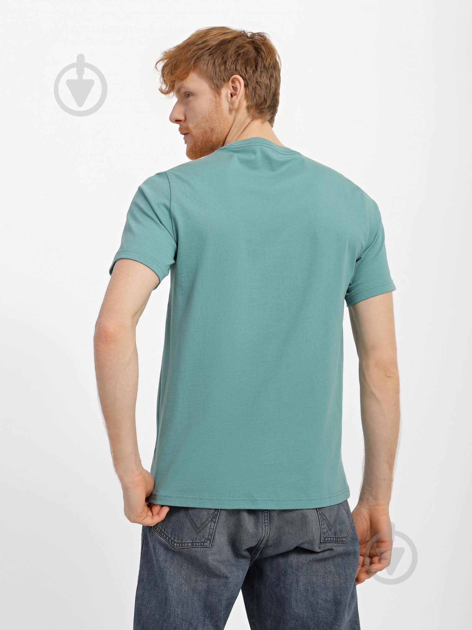Футболка Converse SHOE HERO TEE 10025060-346 р.L зеленый - фото 2