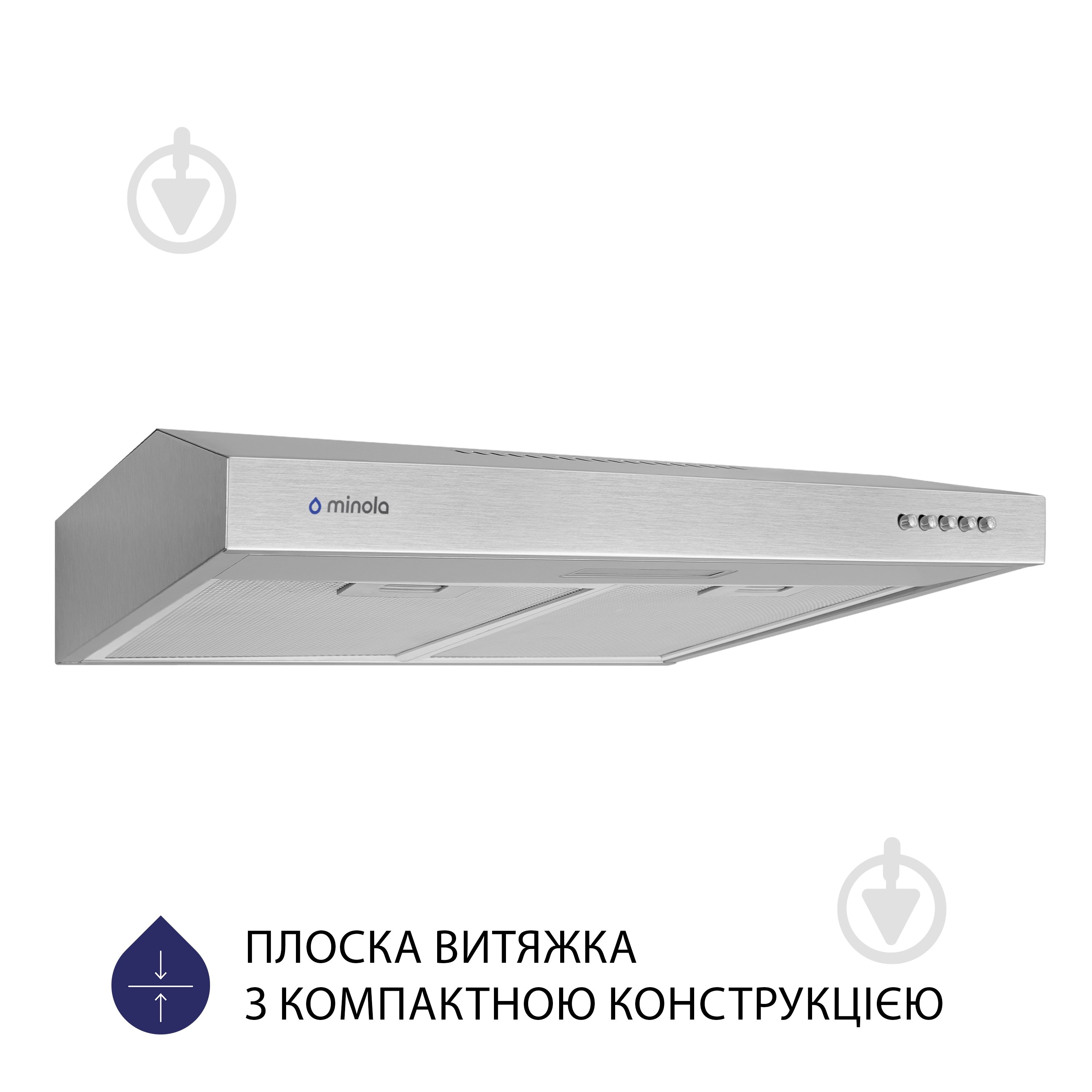 Витяжка Minola HPL 513 I плоска - фото 2