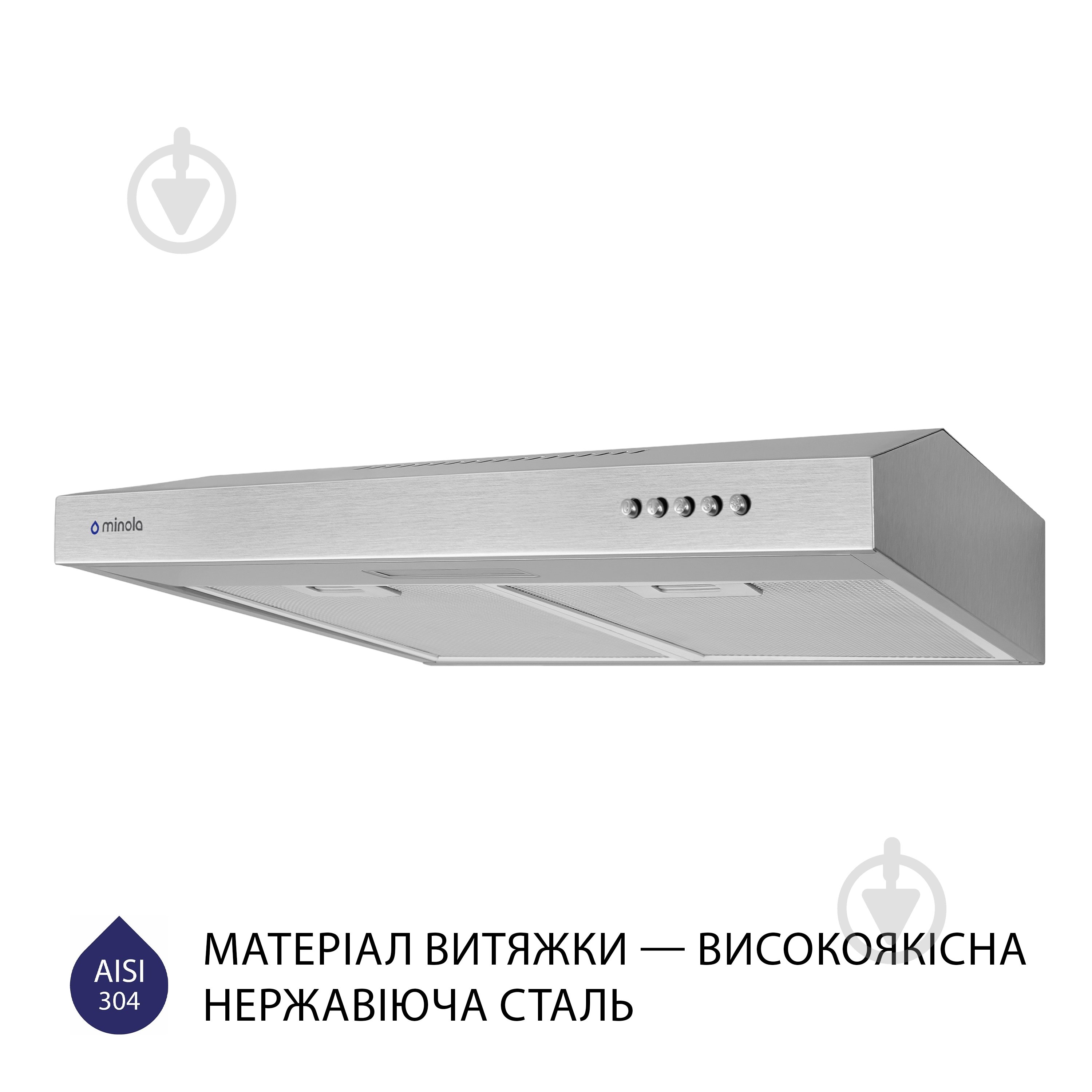 Витяжка Minola HPL 513 I плоска - фото 3