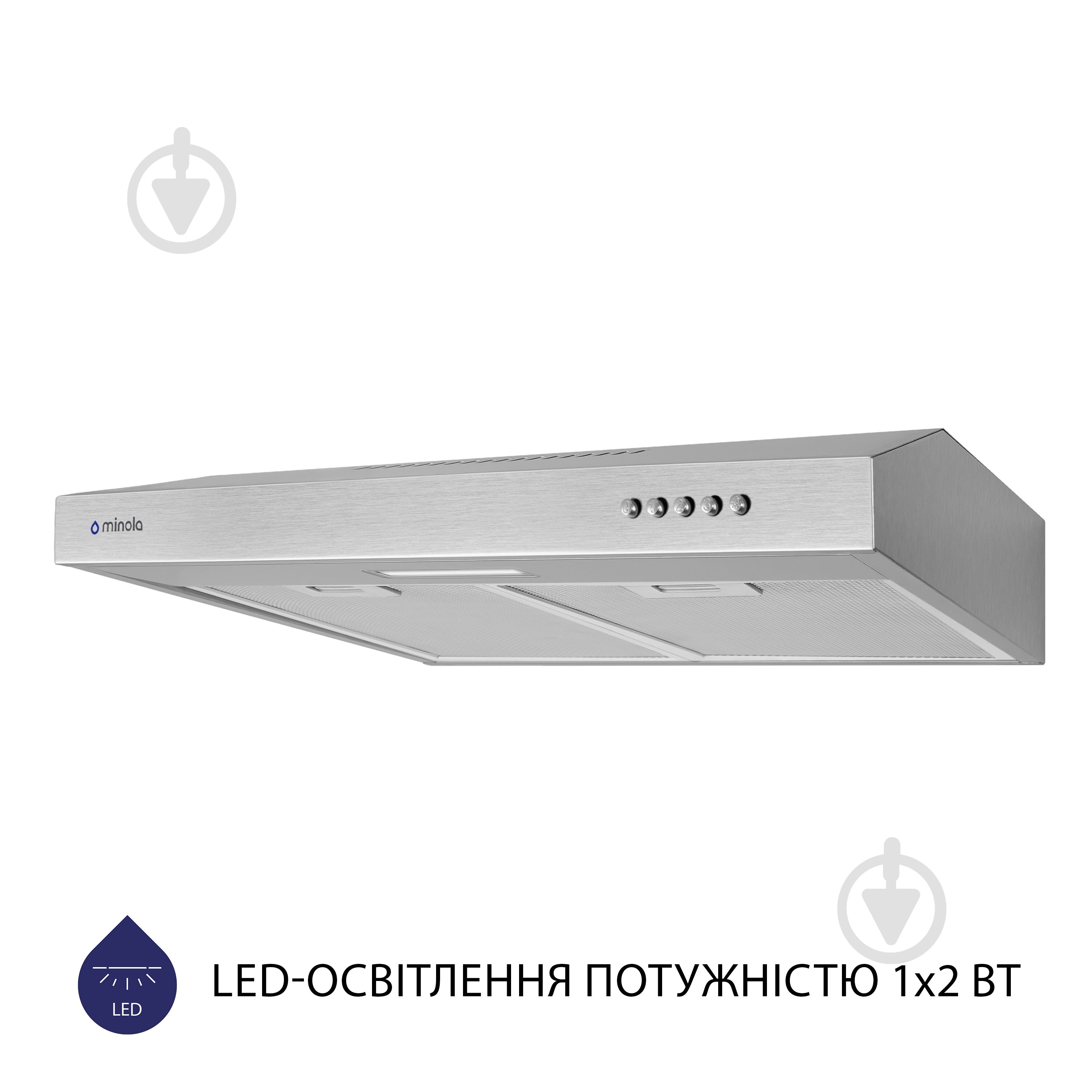 Витяжка Minola HPL 513 I плоска - фото 4