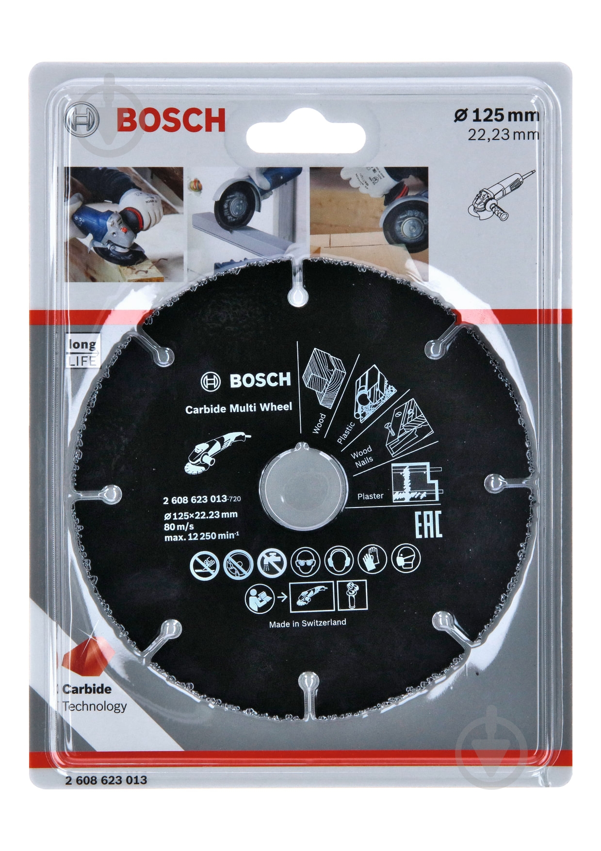 Пильный диск Bosch 125x22,2x1 Z8 2608623013 - фото 3 Пильный диск Bosch 125x22,2x1 Z8 2608623013 - фото 3