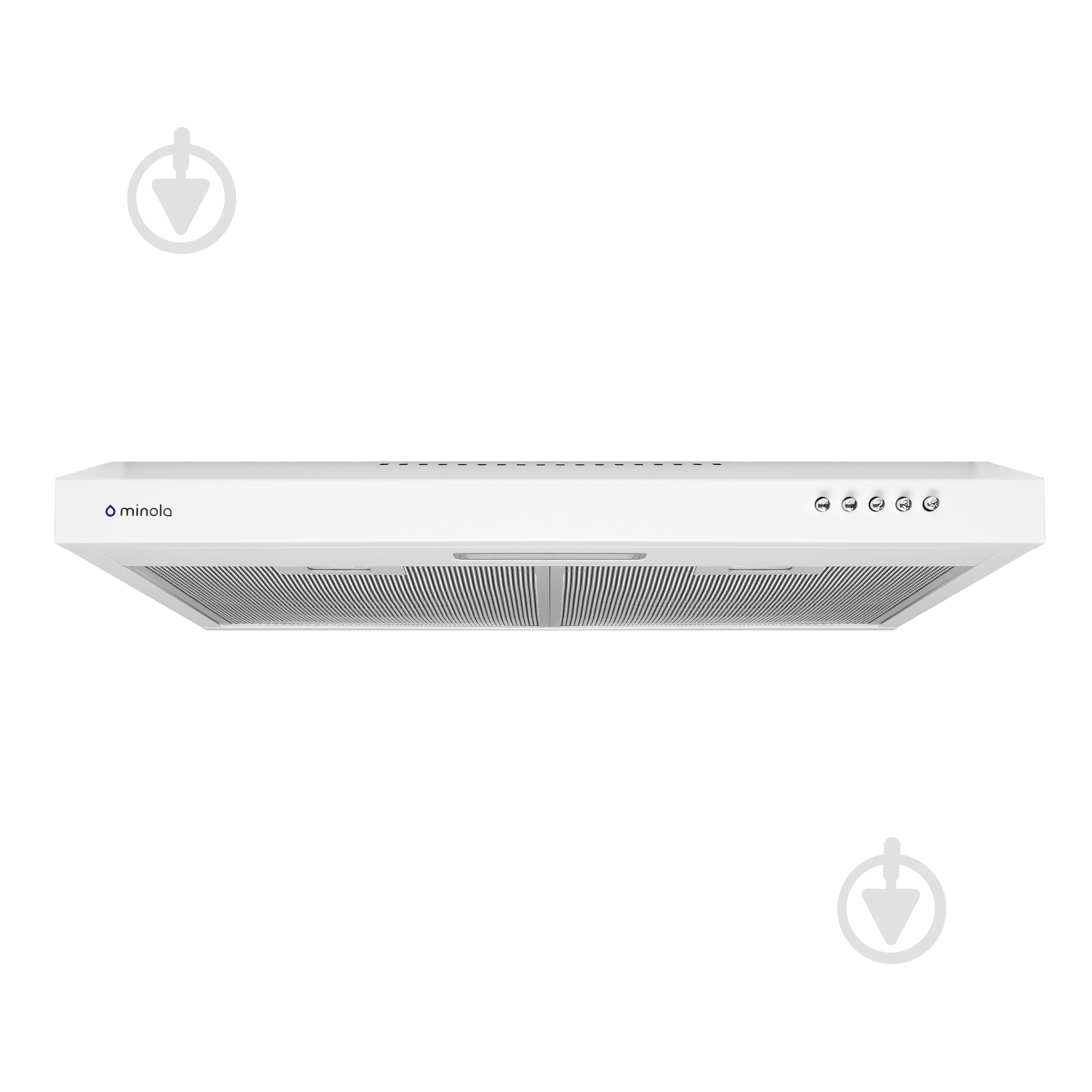 Витяжка Minola HPL 613 WH плоска - фото 1