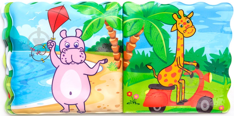 Іграшка для купання Macик Книга Zoo МС 130201-01 - фото 2