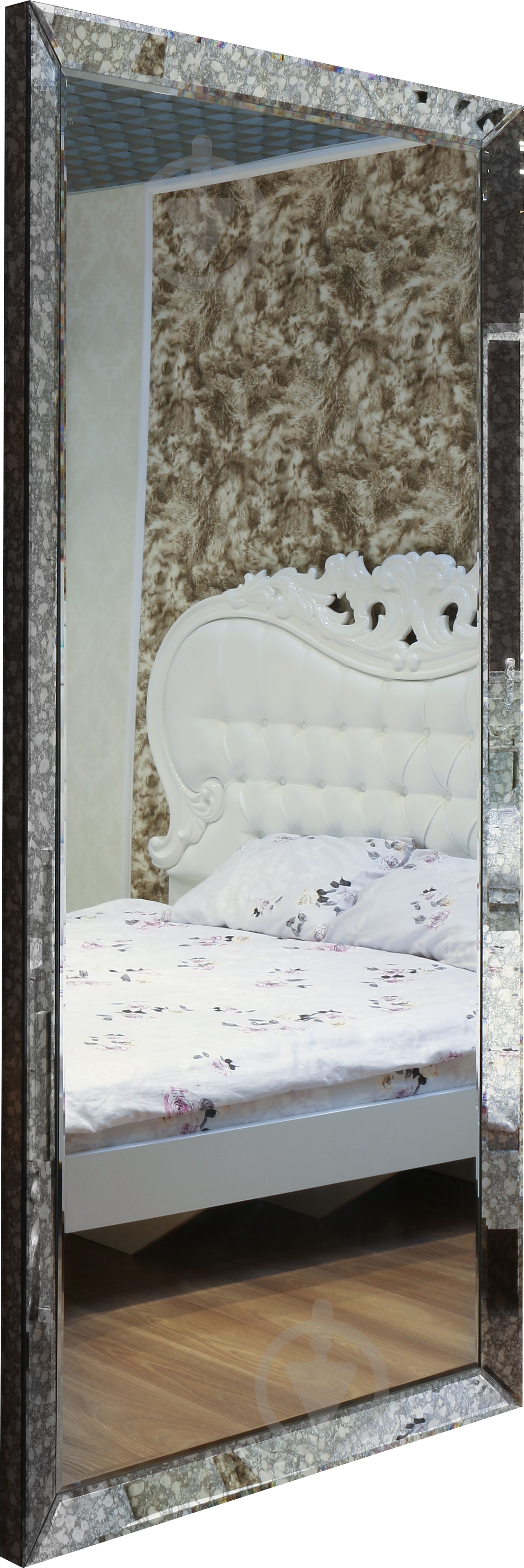 Зеркало Бусел 3D антик 938x1938 мм - фото 1