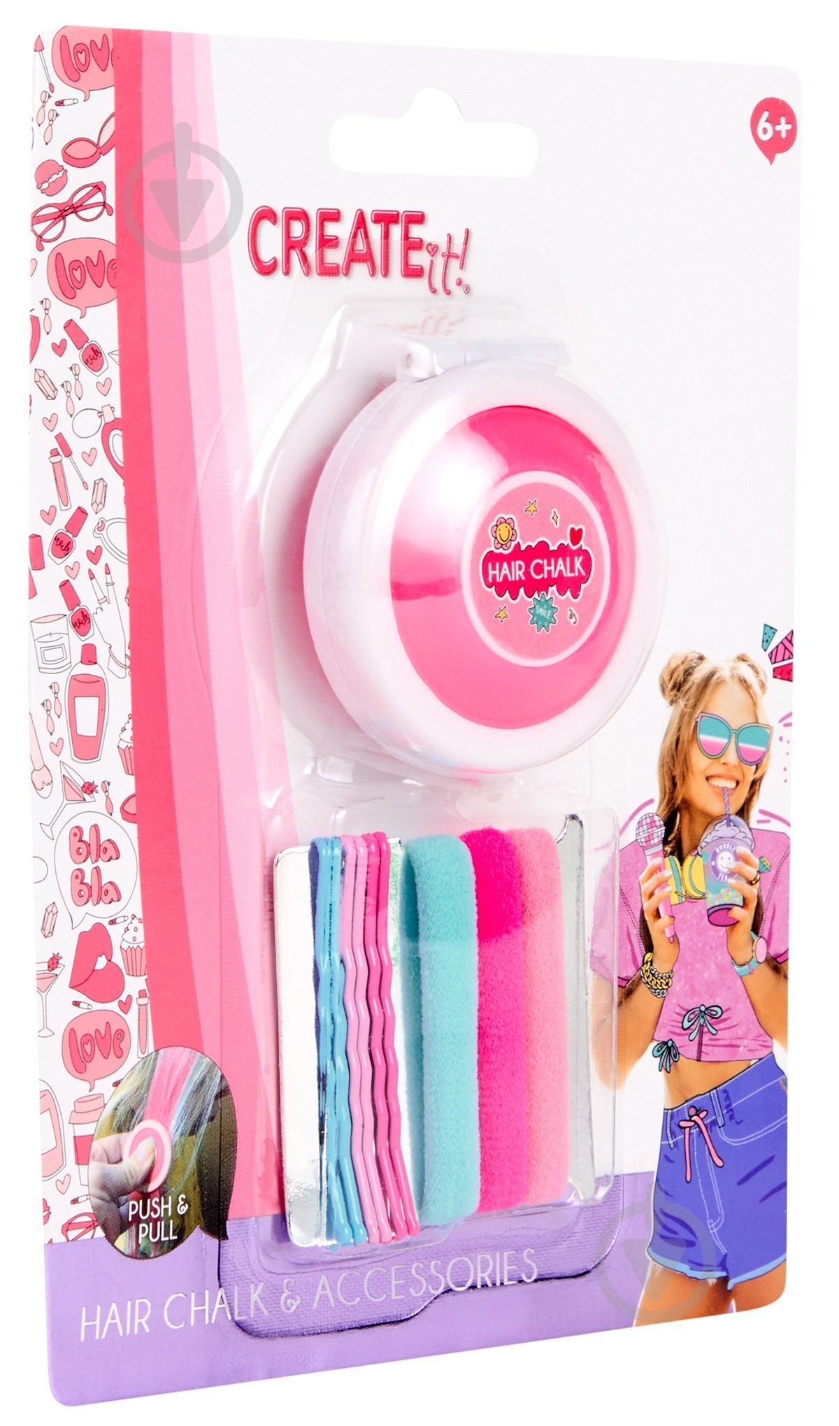 Мел для волос CREATE IT! с аксессуарами - фото 2 Мел для волос CREATE IT! с аксессуарами - фото 2