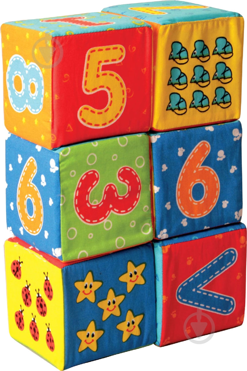 Кубики Macик Цифры МС 090601-03 - фото 1
