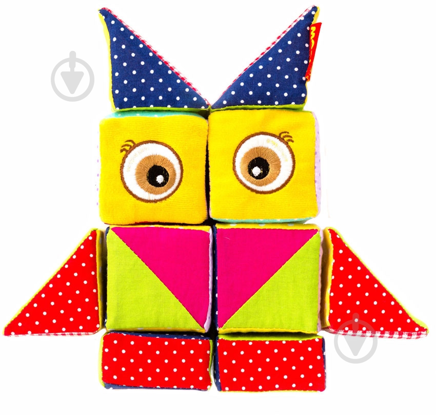 Кубики Macик Совушка МС 090602-04 - фото 1