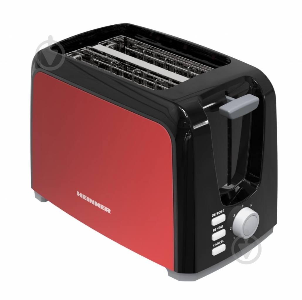 Тостер Heinner (HTP-700BKRD) - фото 1