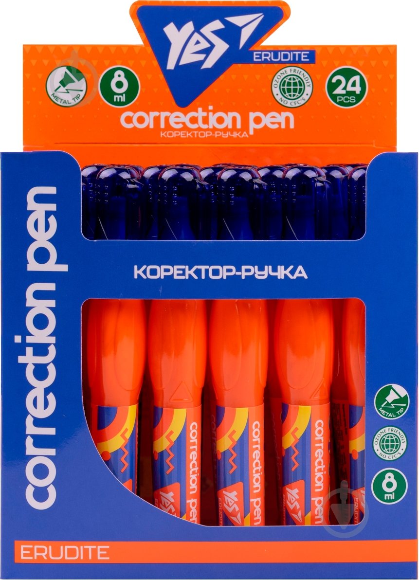 Корректор-ручка YES 8 мл Erudite - фото 3