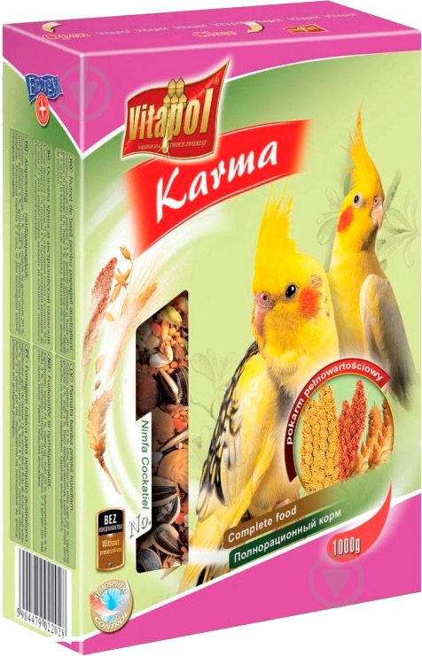 Корм Vitapol для німф 1кг - фото 1