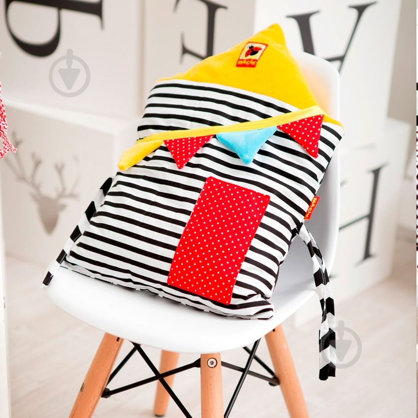 Бортик для ліжечка Macик Будиночок B&W МС 110512-09 - фото 4