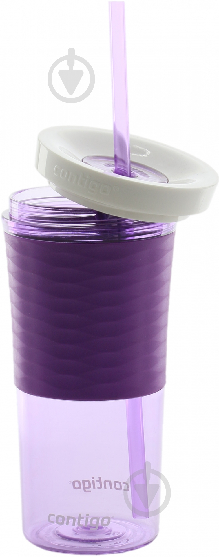 Стакан с соломинкой Contigo Shake & Go 540 мл 6800032 - фото 2