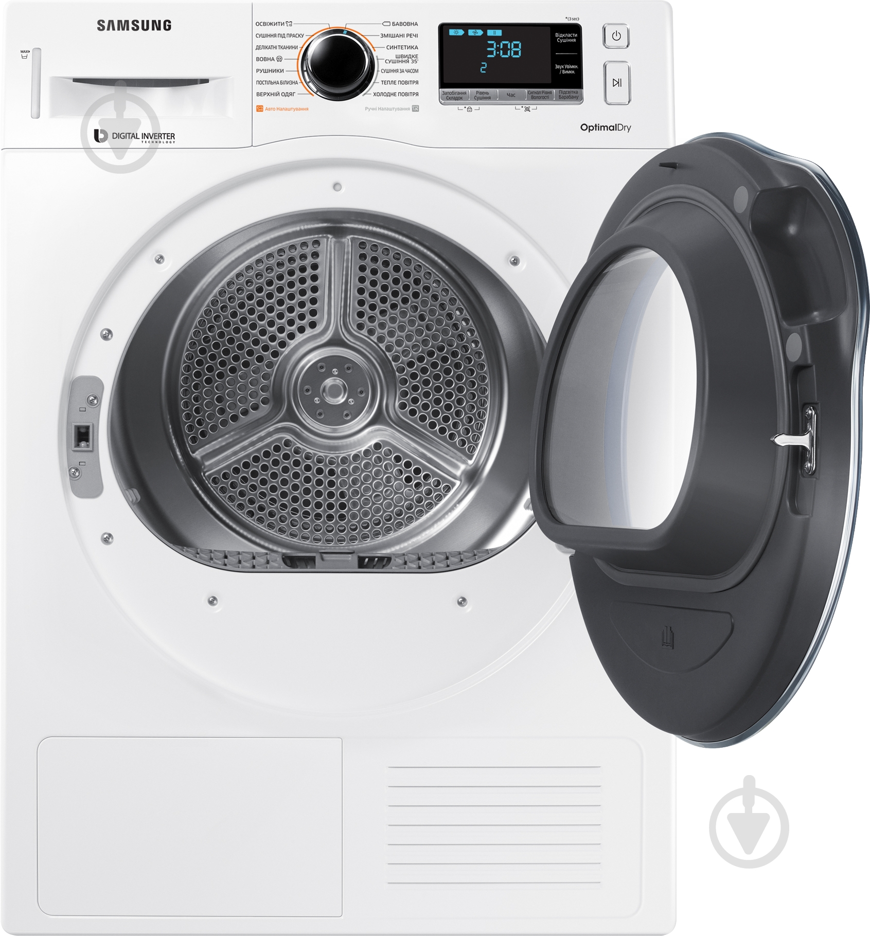 Сушильная машина Samsung DV90M6200CW/UA - фото 1 Сушильная машина Samsung DV90M6200CW/UA - фото 1