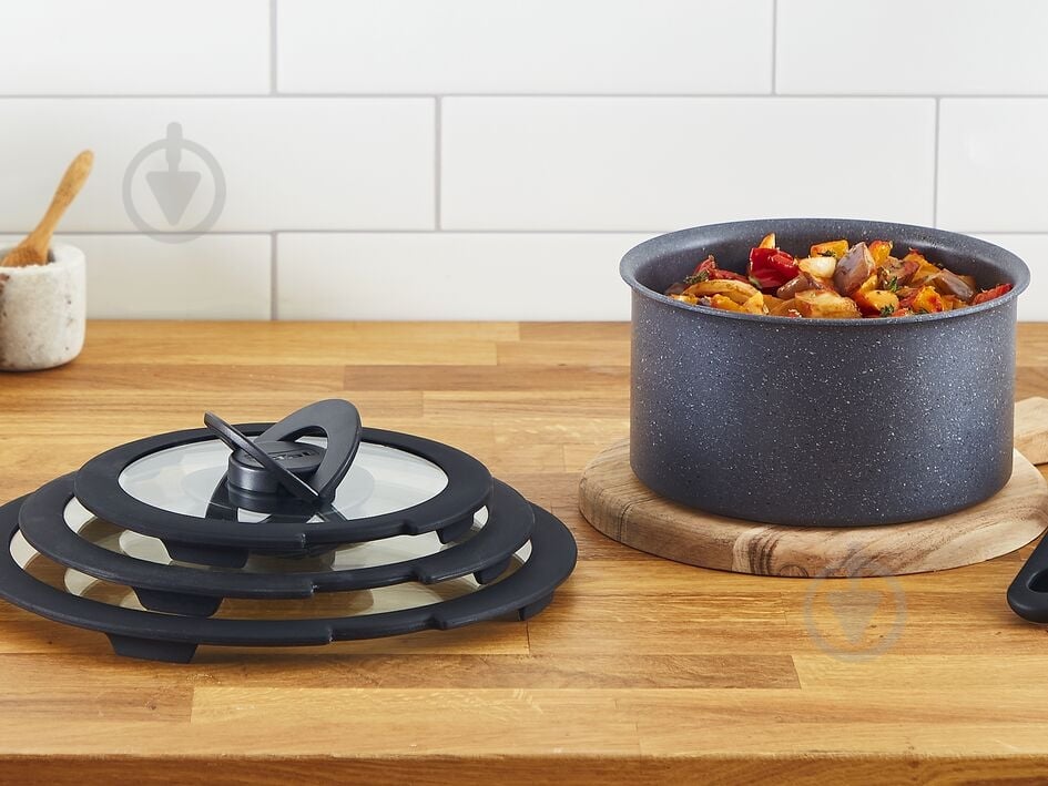 Набор крышек Tefal Ingenio 16/18/20 см L9849053 - фото 4 Набор крышек Tefal Ingenio 16/18/20 см L9849053 - фото 4