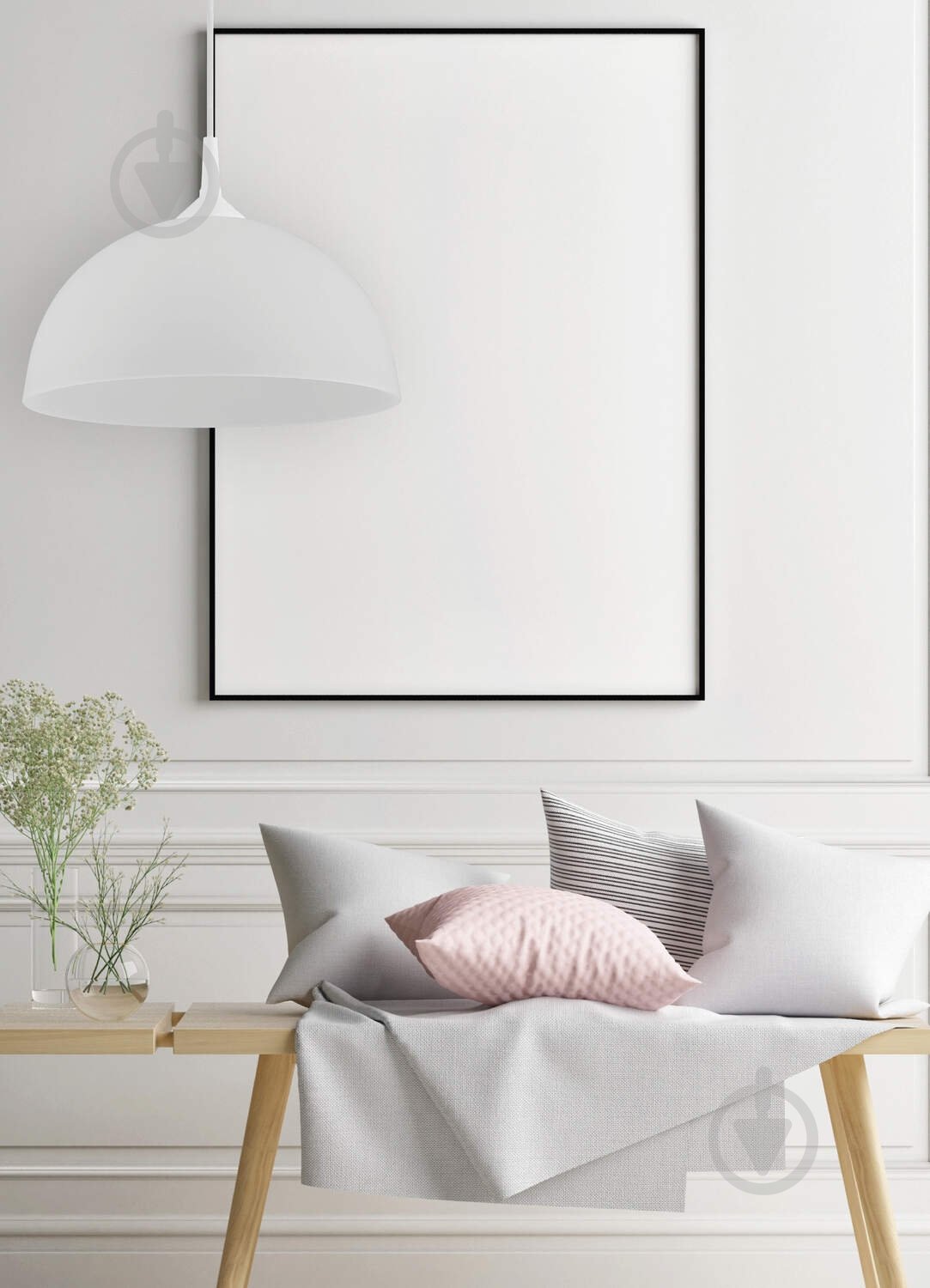 Подвес ALFA Albert 1x60 Вт E27 белый 9192 - фото 3