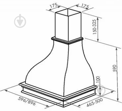 Витяжка Interline PROVENCE AV A/90 NEUTRAL - фото 5