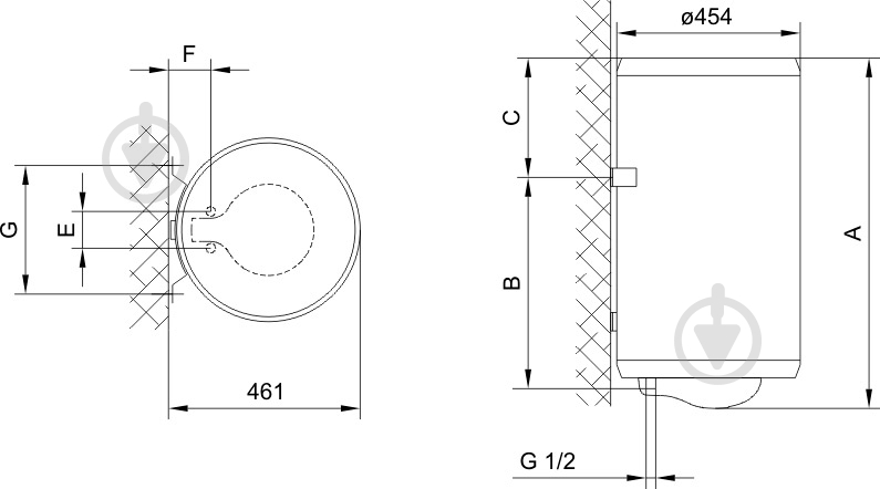 Бойлер Gorenje SG100NGV9 - фото 2