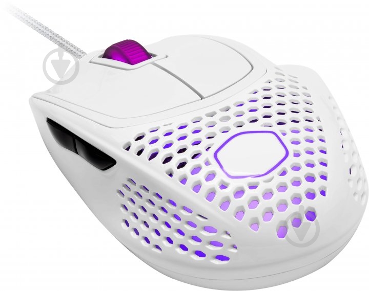 Мышь Cooler Master MM720 Glossy White (MM-720-WWOL2) - фото 2 Мышь Cooler Master MM720 Glossy White (MM-720-WWOL2) - фото 2