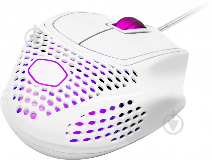 Мышь Cooler Master MM720 Glossy White (MM-720-WWOL2) - фото 3 Мышь Cooler Master MM720 Glossy White (MM-720-WWOL2) - фото 3
