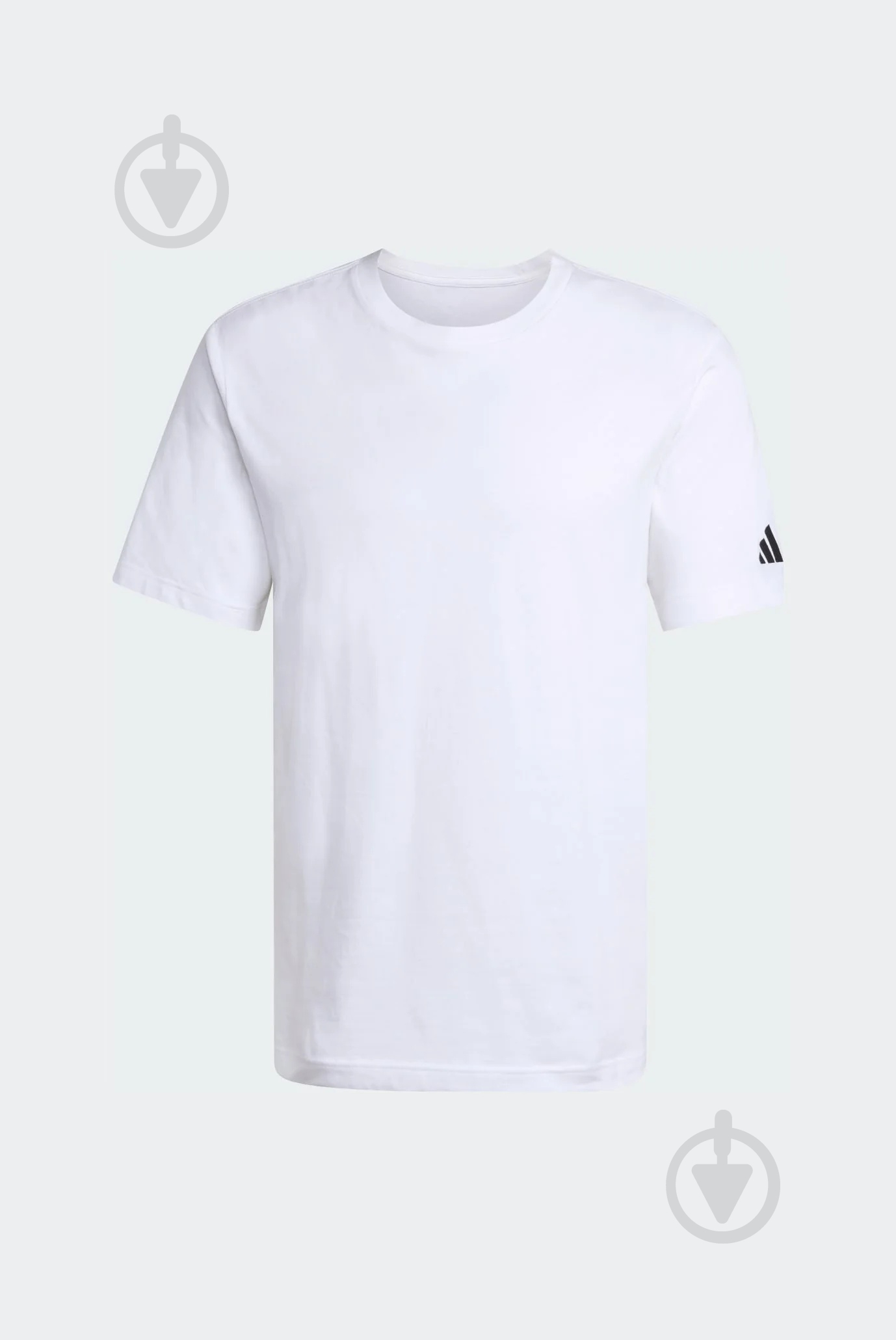 Футболка Adidas M BLANK TEE KD9094 р.M белый - фото 6