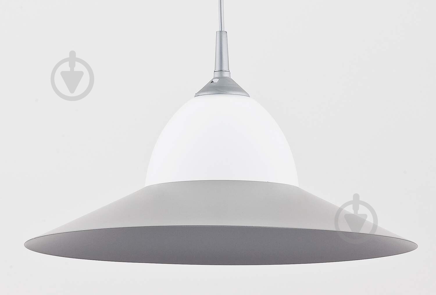 Подвес ALFA FALL 1x60 Вт E27 серыйбелый 60467 - фото 2