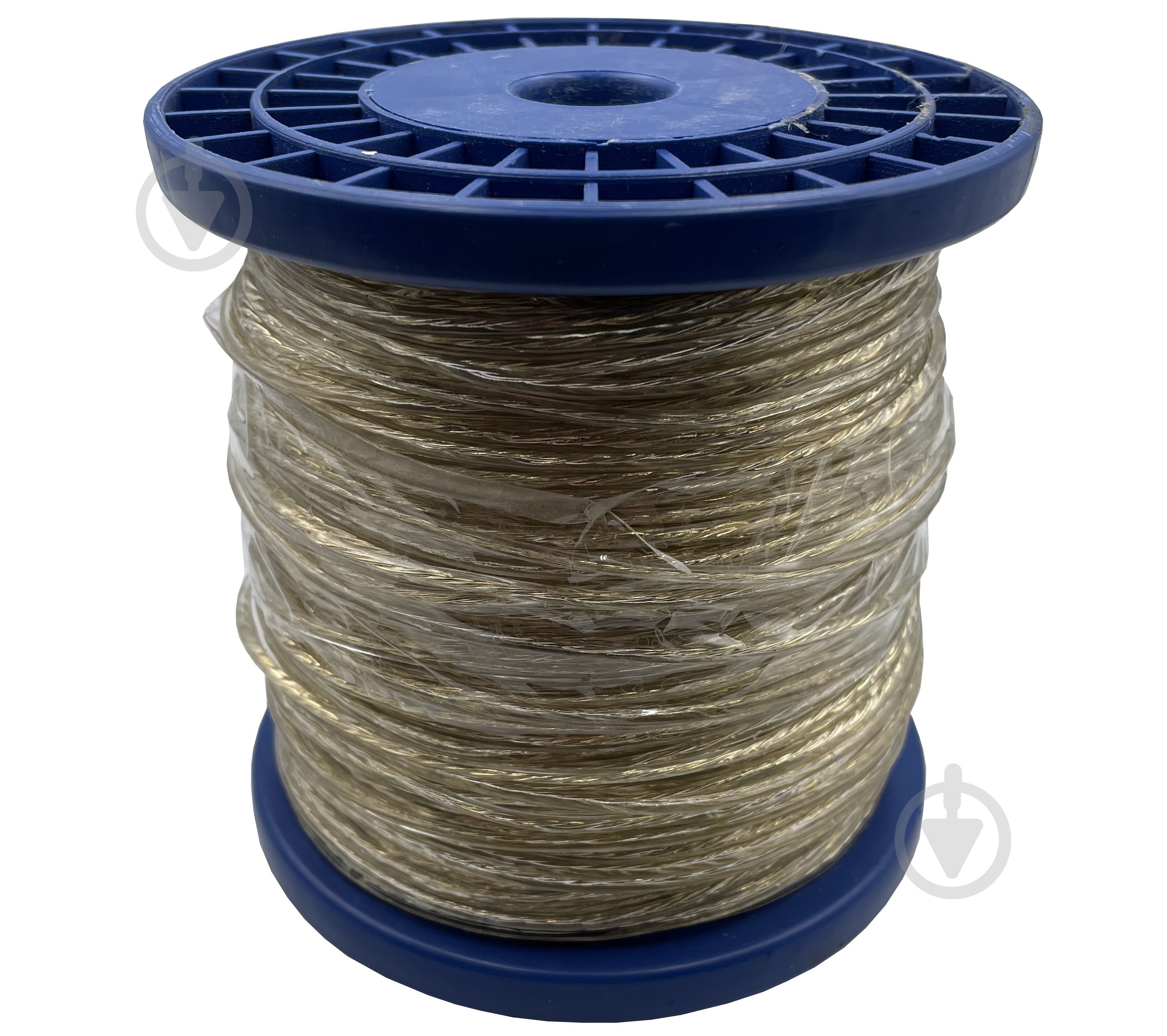 Трос металополімерний жовтий D=2 мм на метраж пог. м - фото 1