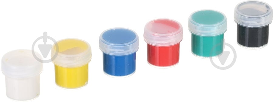 Гуаш 6 шт, 10мл Перо - фото 2