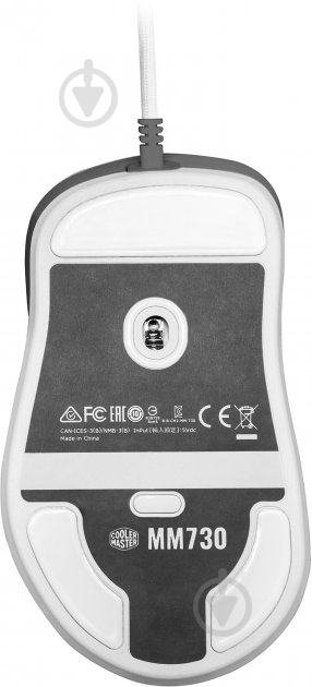 Миша Cooler Master MM730 white (MM-730-WWOL1) - фото 6