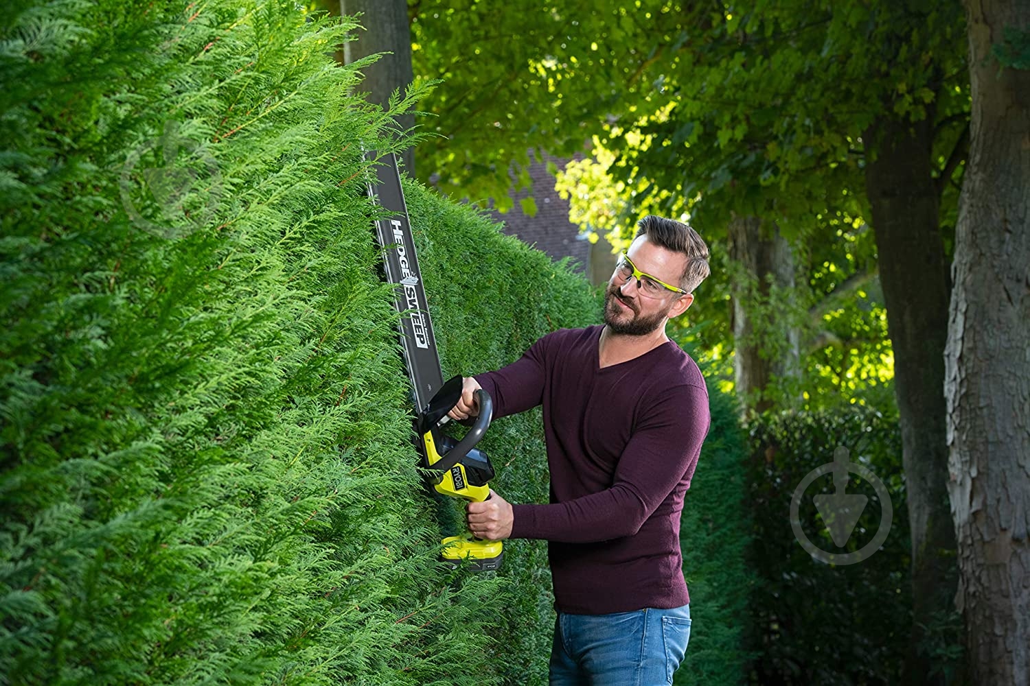 Кусторез аккумуляторный RYOBI RY18HT55A-120 - фото 6 Кусторез аккумуляторный RYOBI RY18HT55A-120 - фото 6