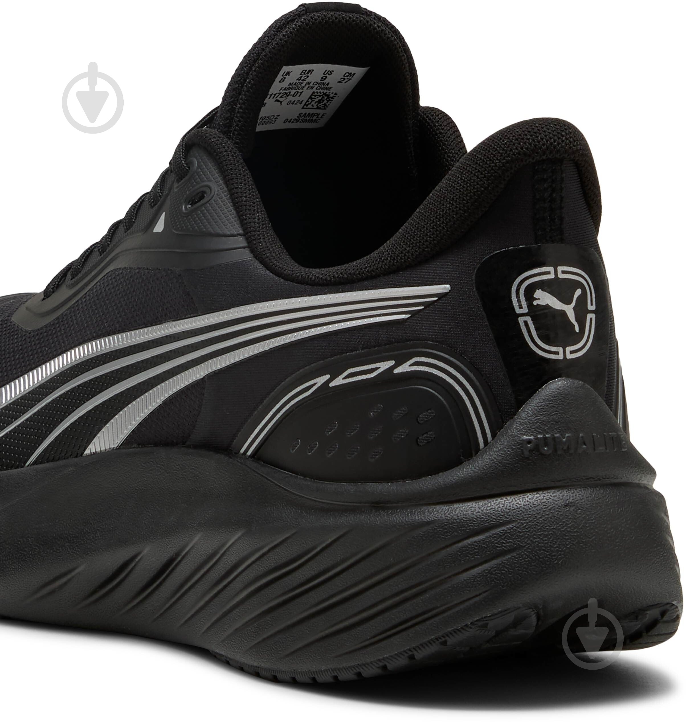 Кросівки жіночі демісезонні Puma Pounce Lite PTX 31172901 р.40,5 чорні - фото 5 Кросівки жіночі демісезонні Puma Pounce Lite PTX 31172901 р.40,5 чорні - фото 5