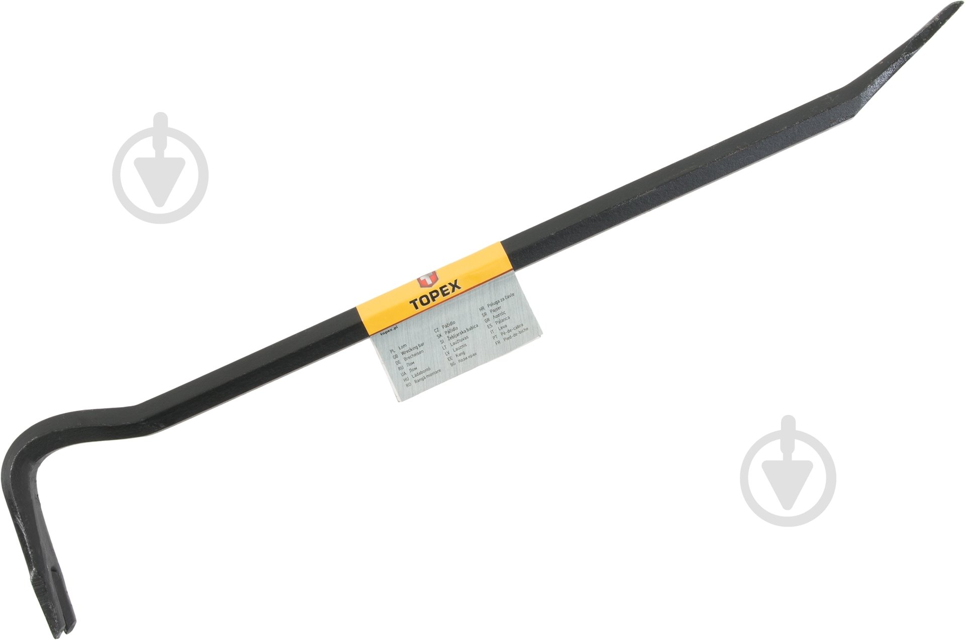 Лом-гвоздодер Topex 500 мм × 16 мм 04A250 - фото 4