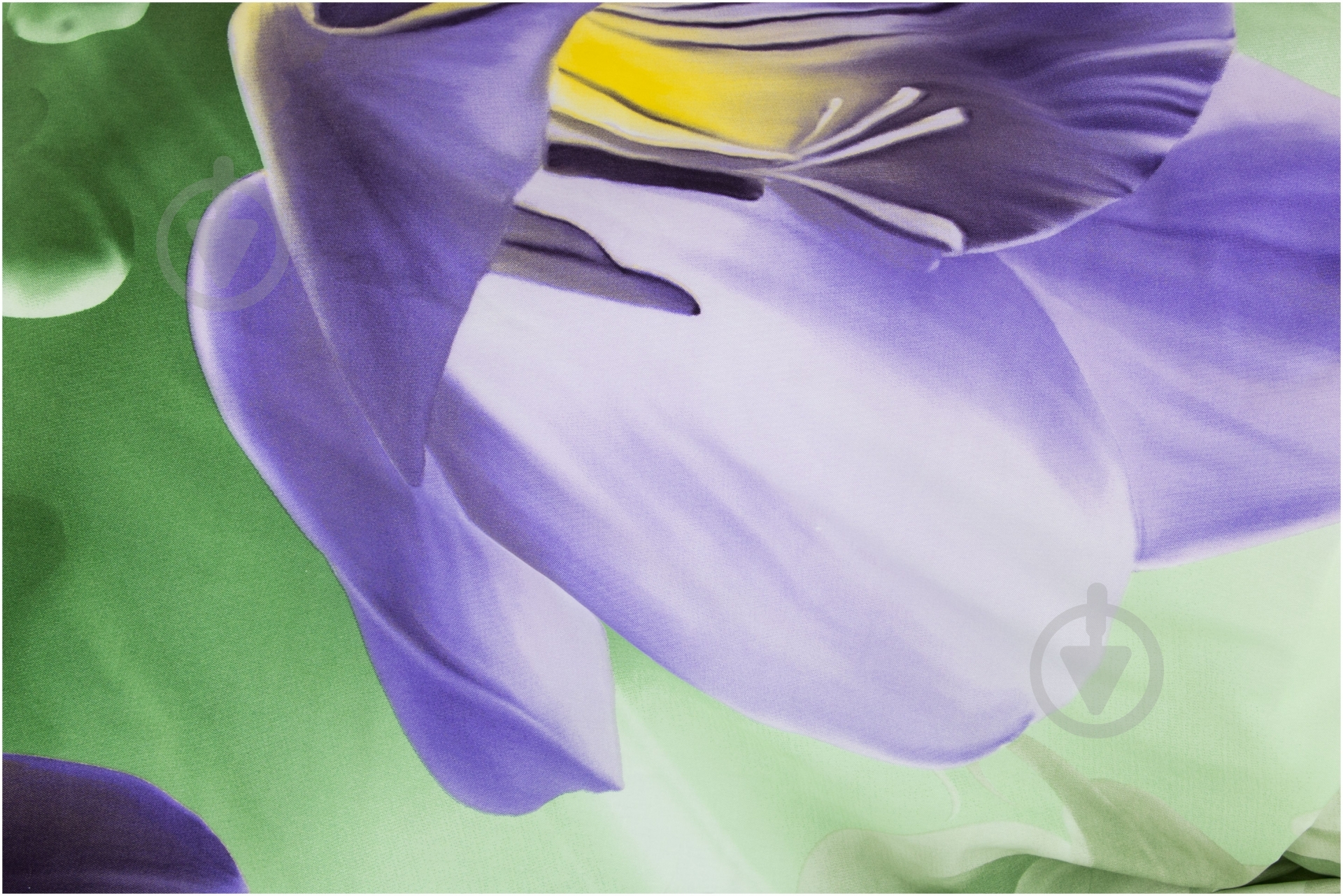 Комплект постельного белья Crocus семейный зеленый La Nuit - фото 2 Комплект постельного белья Crocus семейный зеленый La Nuit - фото 2