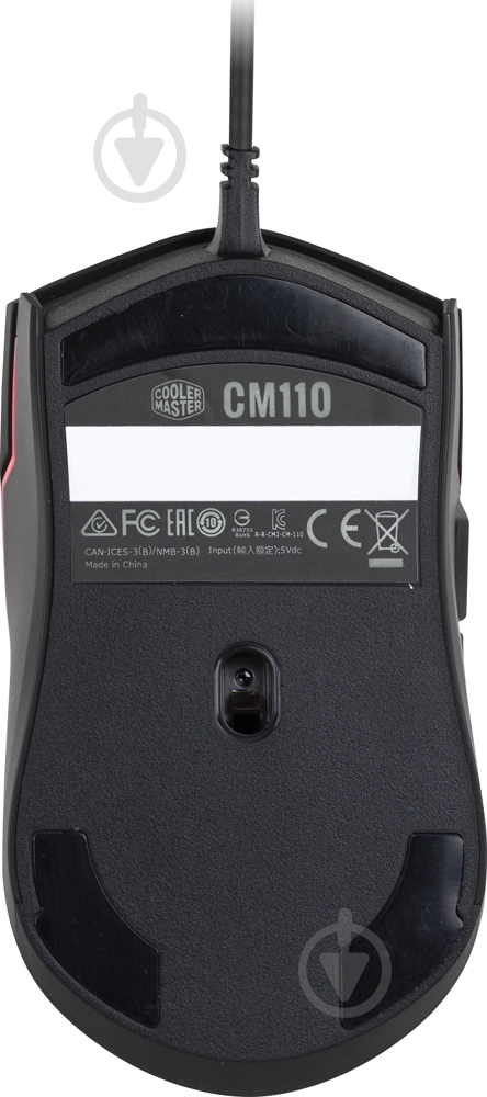 Миша Cooler Master USB Optical CM110 black (CM-110-KKWO1) - фото 6