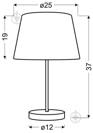 Настольная лампа декоративная Candellux PABLO 1x60 Вт E27 оранжевый/черный/хром 41-34106 - фото 2 Настольная лампа декоративная Candellux PABLO 1x60 Вт E27 оранжевый/черный/хром 41-34106 - фото 2