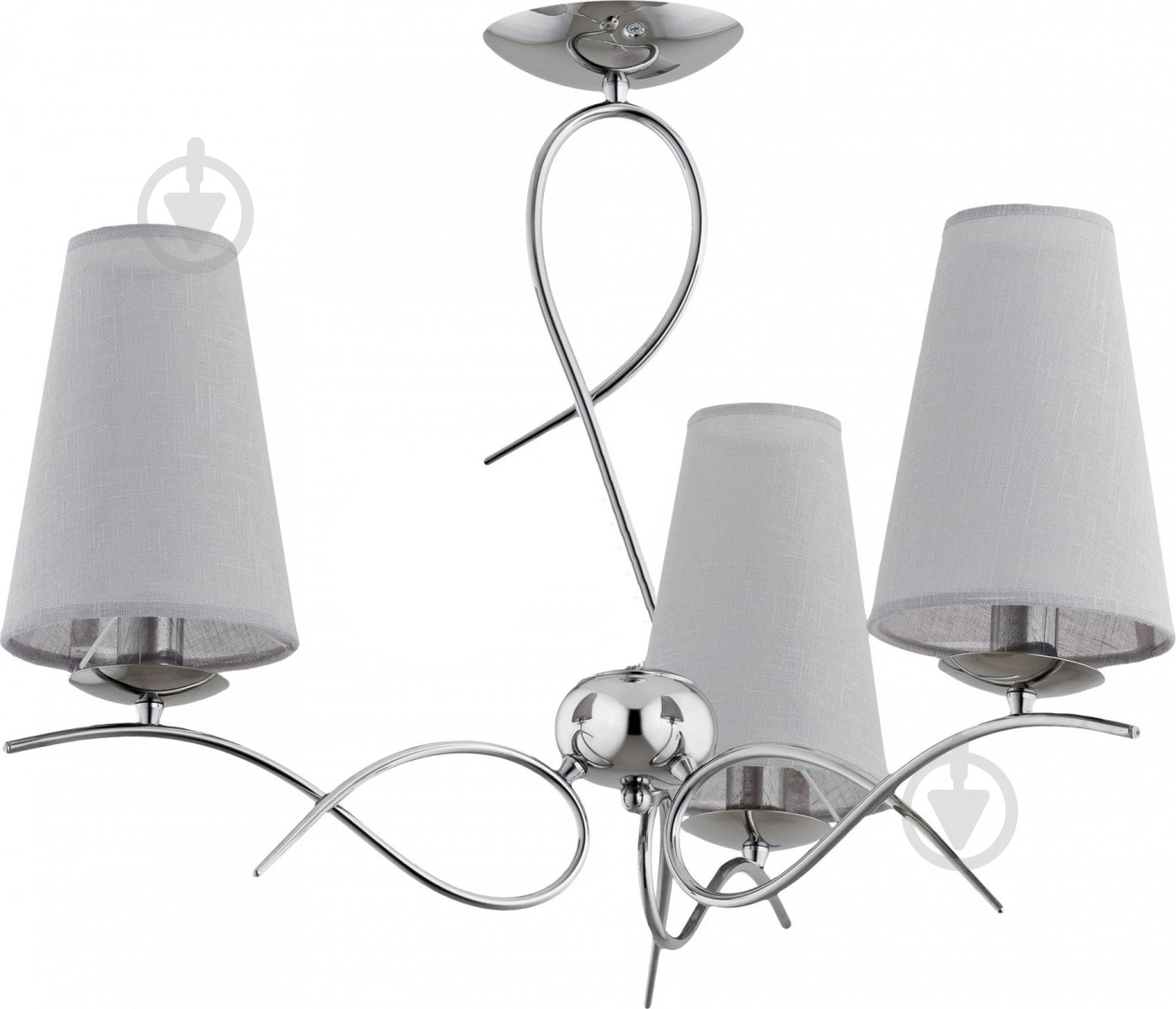 Люстра ALFA Etna 3x40 Вт E14 хром 21233 - фото 1