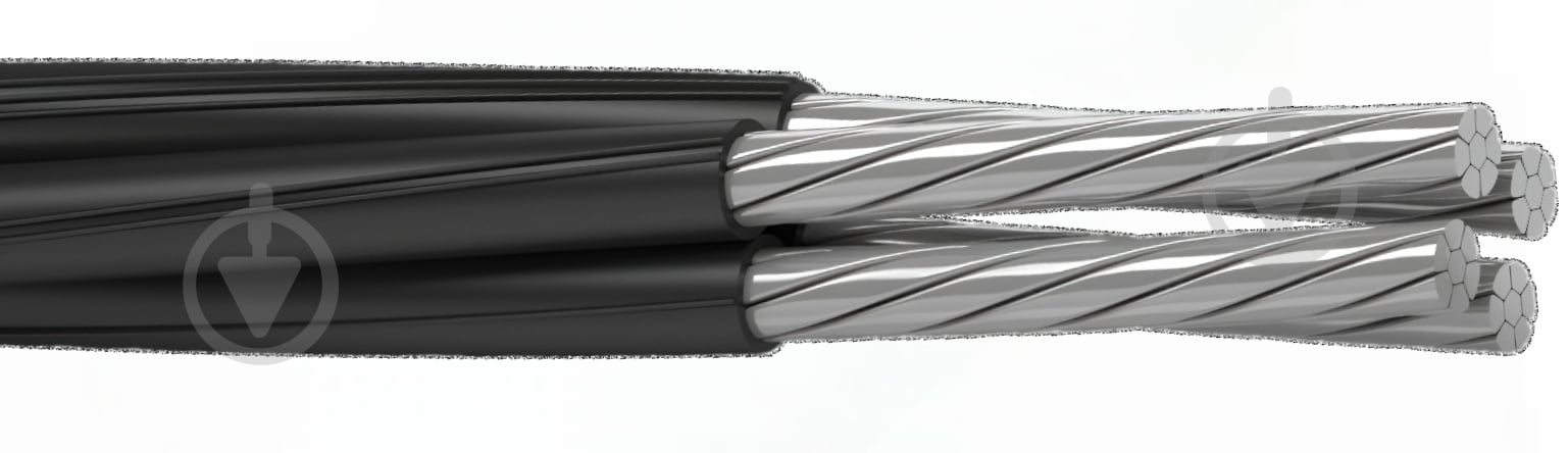 Кабель самонесущий Одескабель СИП 2x16,0 алюминий - фото 1