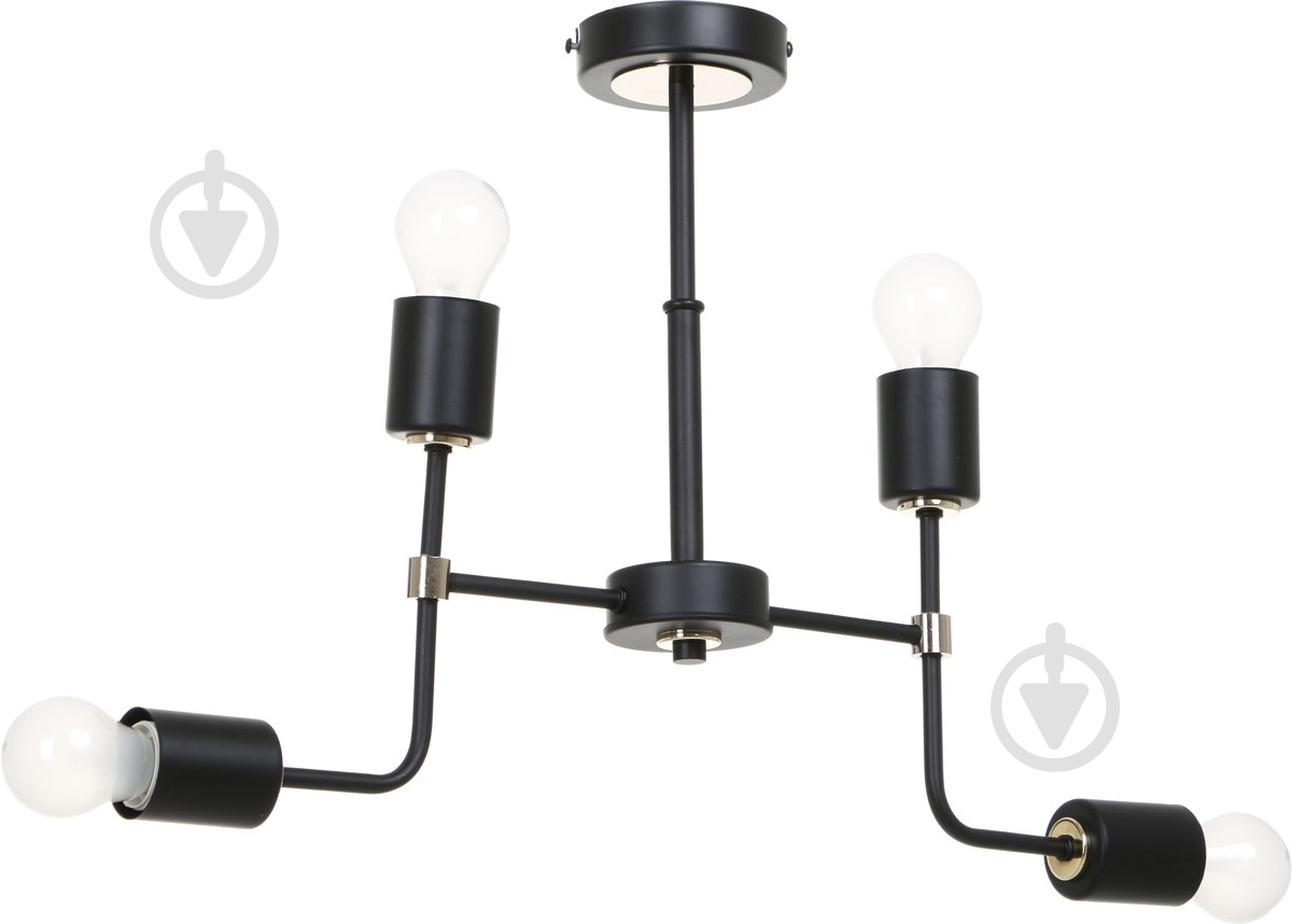 Люстра ALFA Transformers 4x60 Вт E27 черный 24874 - фото 2 Люстра ALFA Transformers 4x60 Вт E27 черный 24874 - фото 2