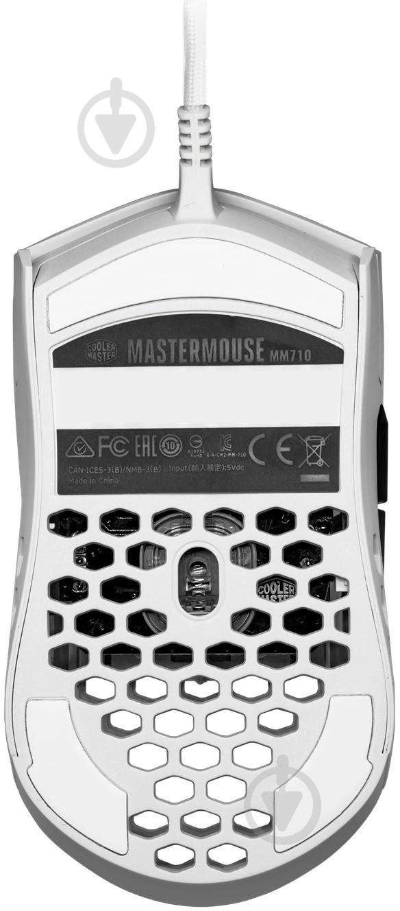 Мышь Cooler Master USB Optical MM710 white (MM-710-WWOL2) - фото 6