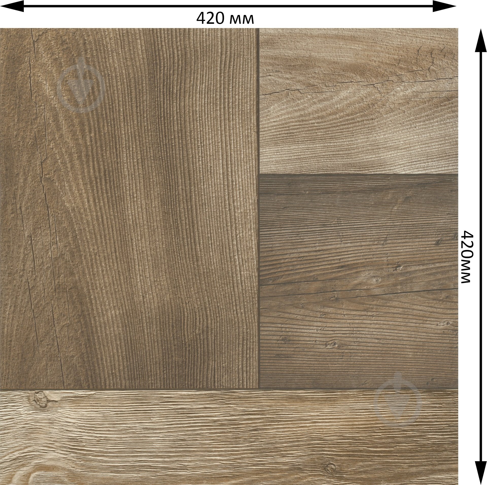 Плитка Cersanit Suaro beige 42x42 см - фото 2