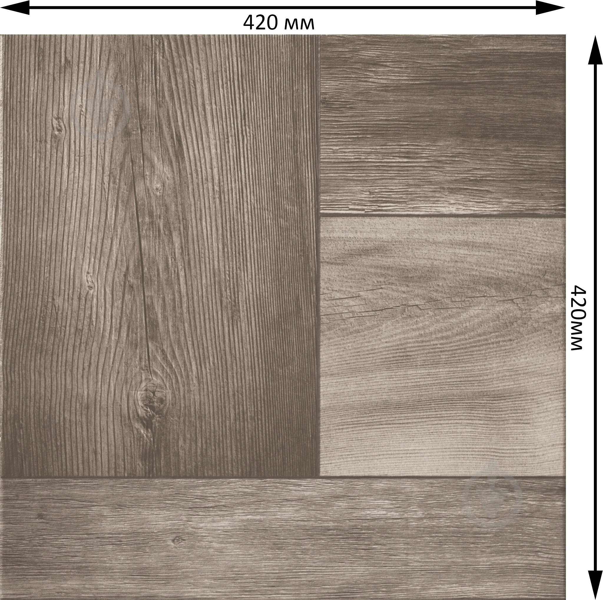 Плитка Cersanit Suaro grey 42x42 см - фото 4