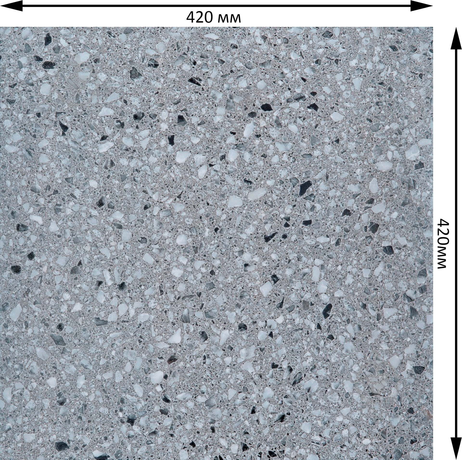 Плитка Cersanit Otis graphite 42x42 см - фото 3