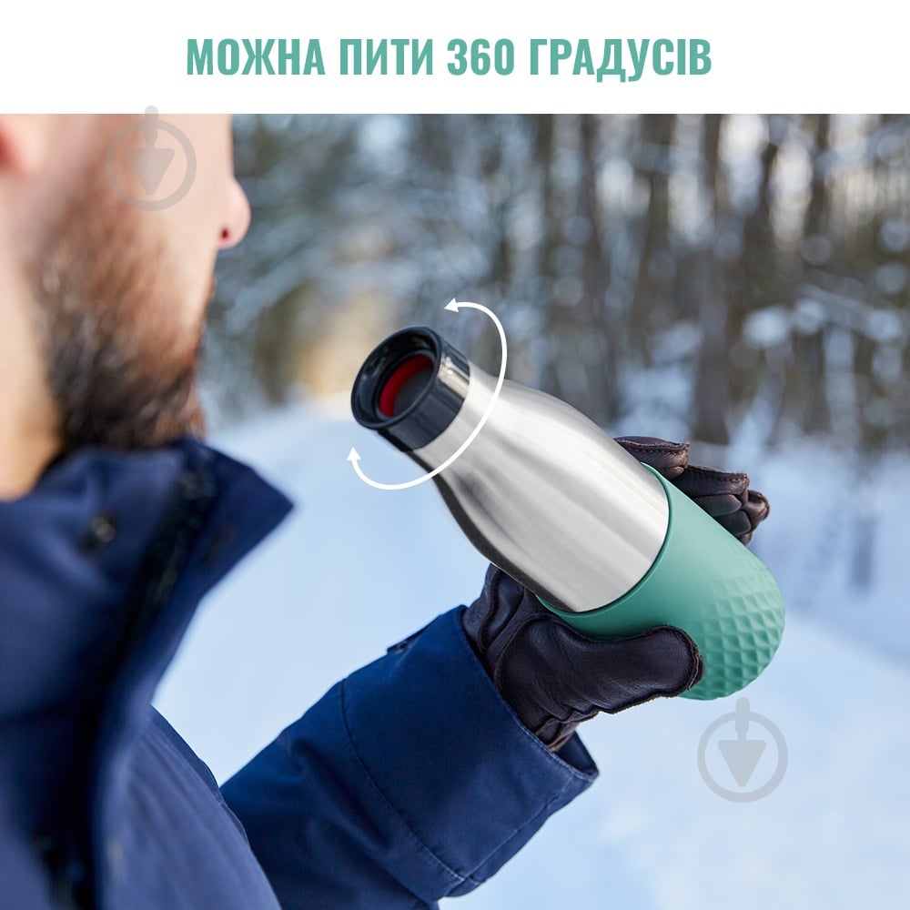 Термочашка Tefal Bludrop soft touch 700 мл N3111210 - фото 6 Термочашка Tefal Bludrop soft touch 700 мл N3111210 - фото 6