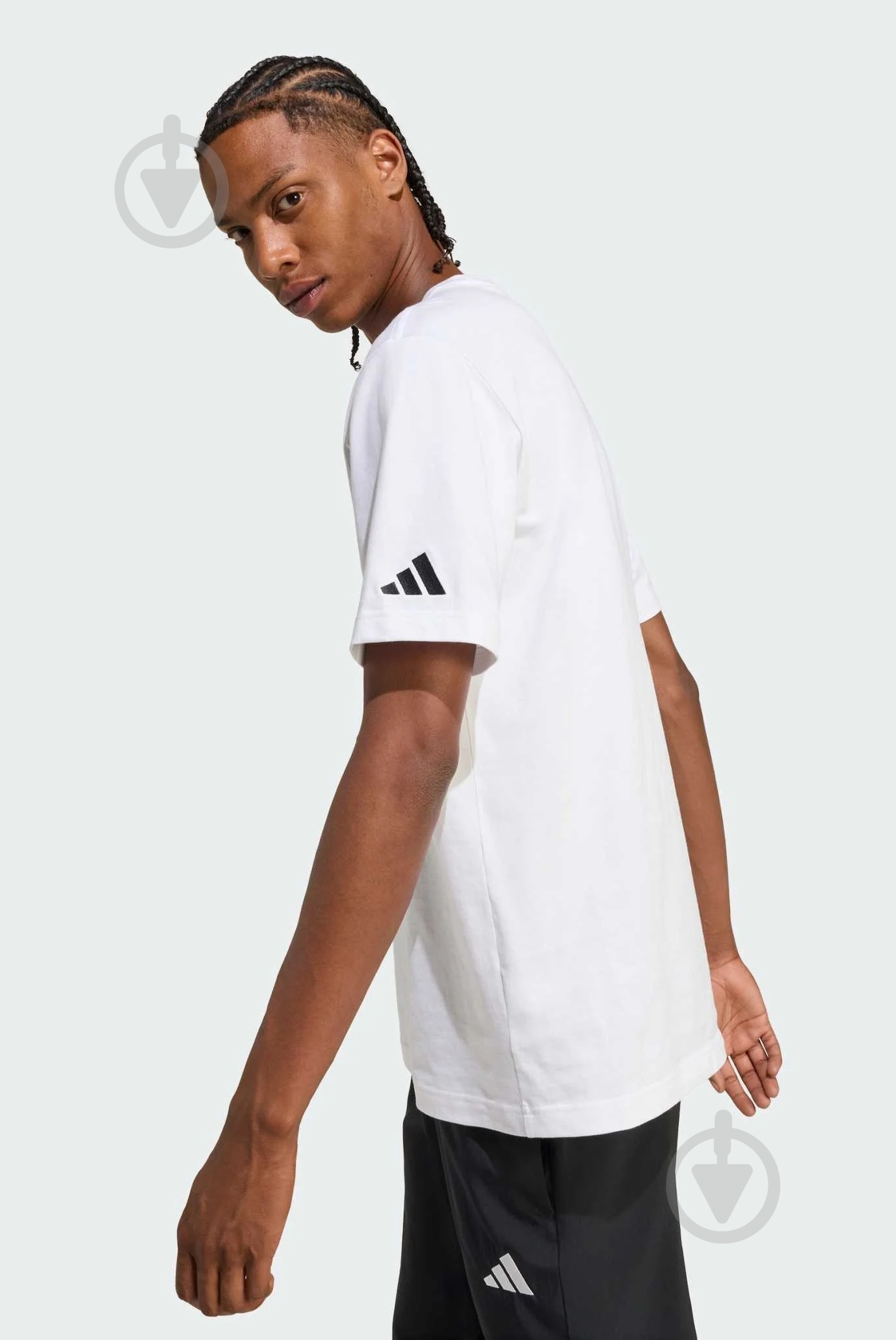 Футболка Adidas M BLANK TEE KD9094 р.S білий - фото 5