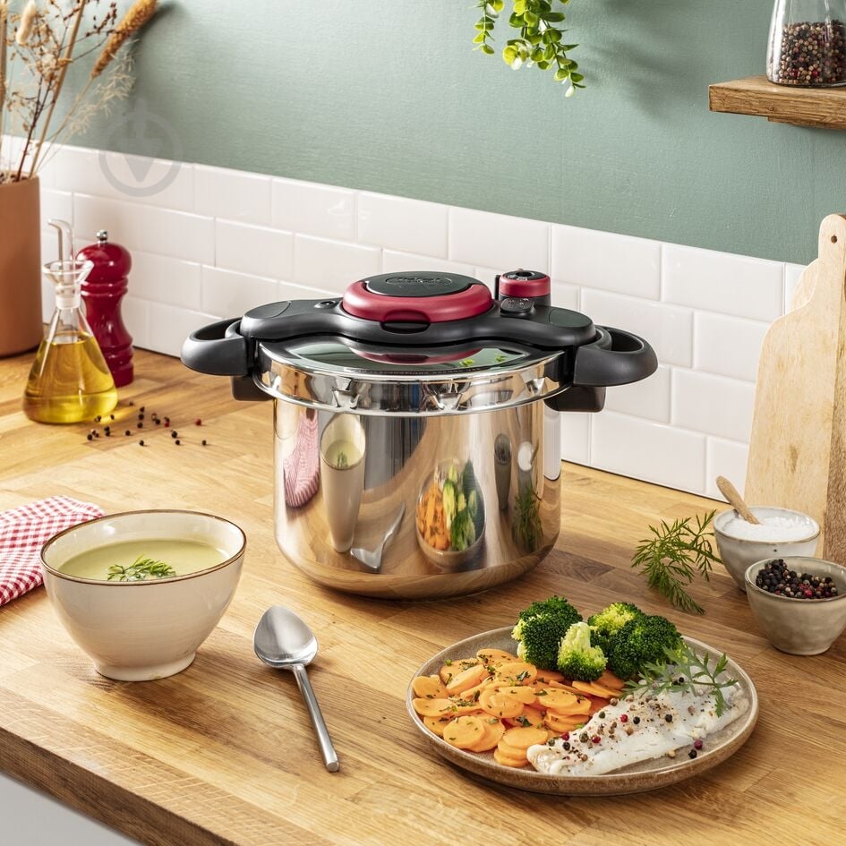 Скороварка Tefal Clipso Minut Easy 6 л P4620768 - фото 12