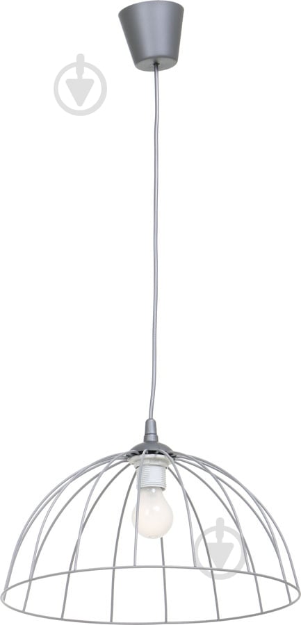 Подвес TK Lighting Cosmo 1x60 Вт E27 серый 2691 - фото 1