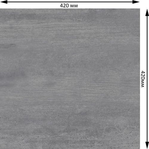 Плитка Cersanit Desto graphite G412 42x42 см - фото 4